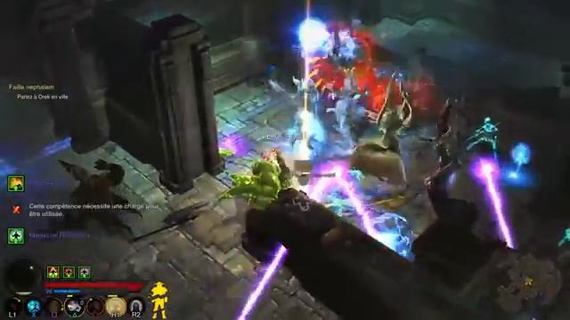 Diablo 3 RoS - saison 10 moine le mantra d'Inna - Season 10 Monk Inna's Mantra -Gameplay FR - PS4 смотреть онлайн