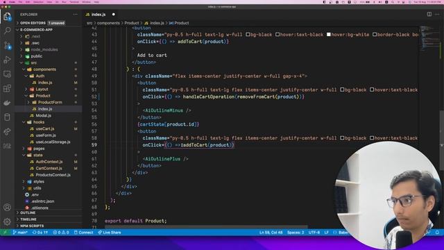Final Part | Full Stack E-Commerce Web App | Payment Integration using Stripe | NextJs/React смотреть онлайн