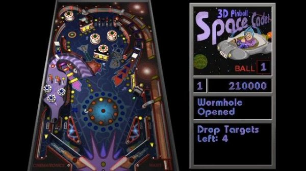 Пинбол 3D pinball Space Cadet. Уровень: 1 Миссия: 4 Научная миссия 1.4 Science mission