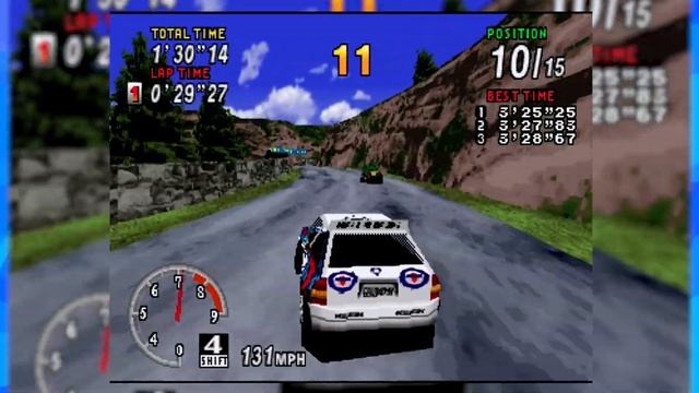 Sega Rally Championship - Sega Saturn Review | The90space