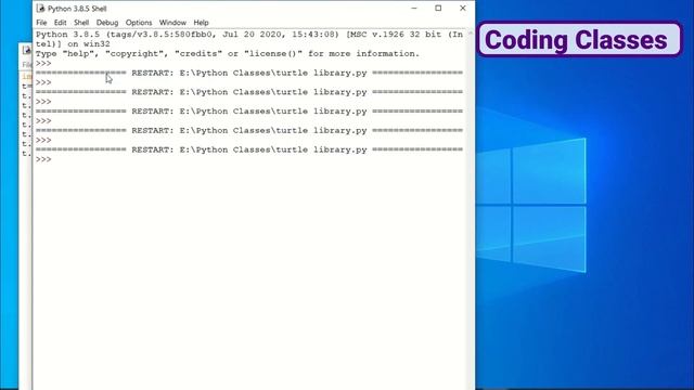 Changing Size and Colour of Pen in Turtle - Python Coding Complete Course - Learn Python Online смотреть онлайн