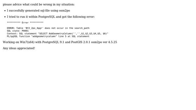 GIS: Error while loading osm2po routing sql-script into PostgreSQL (2 Solutions!!) смотреть онлайн