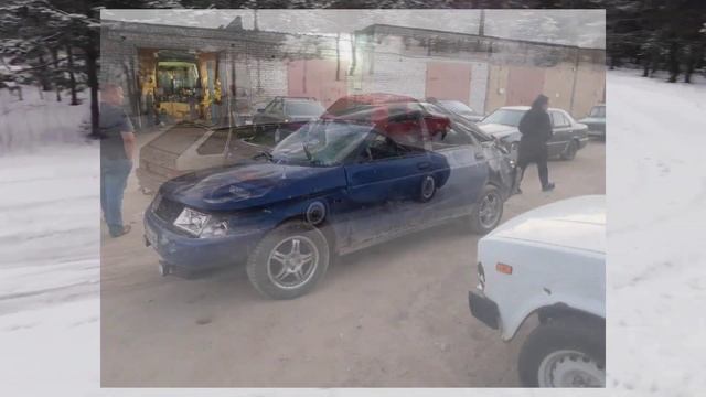 ЧТО СТАЛО С ФИОЛЕТОВОЙ ВАЗ 2112 ГВР С Б/У БАТТЛА? ДТП? (by.  @BANAN_21  )