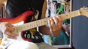 Простой риф на гитаре 3/6 Black Sabbath Iron Man