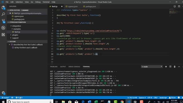 Understanding get and find commands with Cypress смотреть онлайн