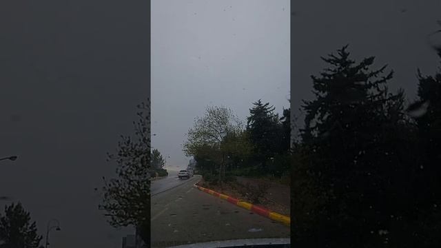 Снег идёт. Кфар Врадим. смотреть онлайн