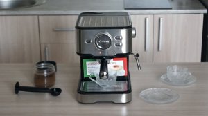 Приготовление эспрессо в рожковой кофеварке VITEK VT-1520