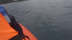 Лодка Солар 380 - Ямаха 9.9 чёрное море.