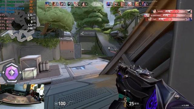 HP Victus Gaming i5 12 gen RTX 3050 4GB Ram 16GB 144 Hz VALORANT Game How many FPS ? | VALORANT смотреть онлайн