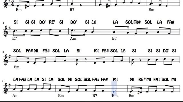 San José al Niño Jesús Partitura fácil co notas para flauta violín oboe смотреть онлайн