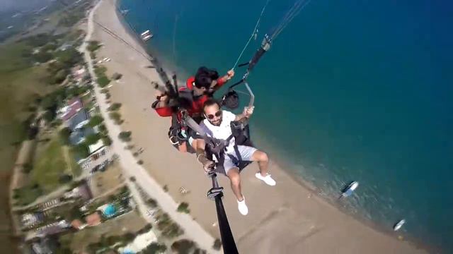 Параглайдинг в Кемере (Адрасан 1000 м) | Ginza Travel смотреть онлайн