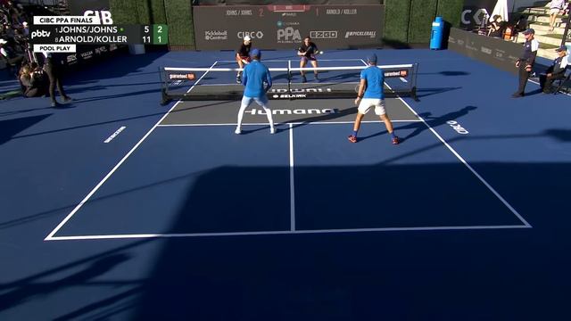 Johns/Johns vs Arnold/Koller at the CIBC PPA Tour Finals смотреть онлайн