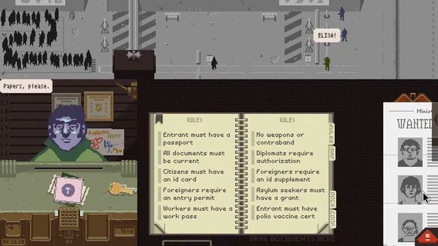 Let's Play Papers, Please (Days 25-27 ALL TOKENS!!!!) смотреть онлайн