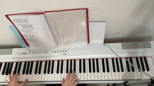 Лишь одно у меня стремленье песня - пианино/Einen Wunsch habe ich, ein Streben Lied