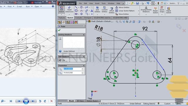SolidWorks Beginners|Exercise 61|Practice session смотреть онлайн