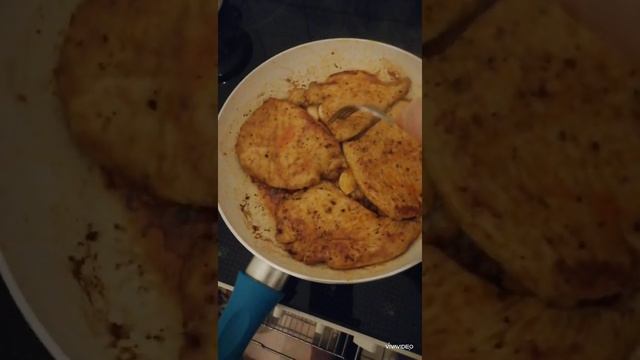 Как я жарю мясо в сковороде. смотреть онлайн