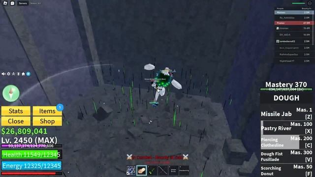 Killing every boss with Dough Fruit.. (Blox Fruits) смотреть онлайн