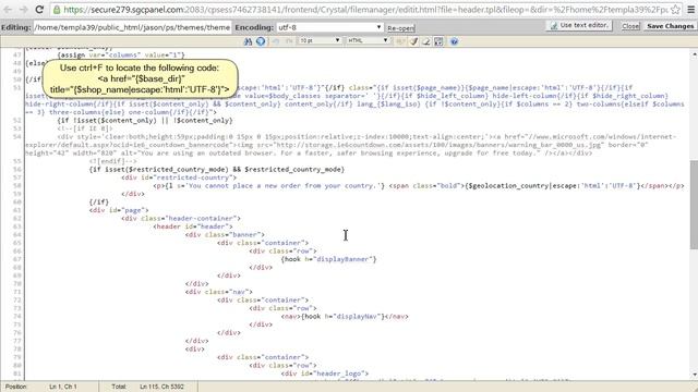 PrestaShop 1.6.x. How To Assign A Custom Link To Logo смотреть онлайн