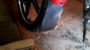 Брызговик на мопед АЛЬФА RX / ТЕПЕРЬ  ГРЯЗЬ НЕ ЛЕТИТ НА МОТОР!