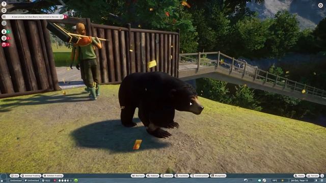 PLANET ZOO SOUTHEAST ASIA PACK DLC | Sun Bear Enclosure & Animal Overview (Planet Zoo DLC Showcase) смотреть онлайн