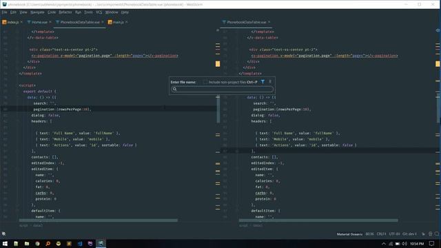 Setting up Vuex: PhoneBook смотреть онлайн