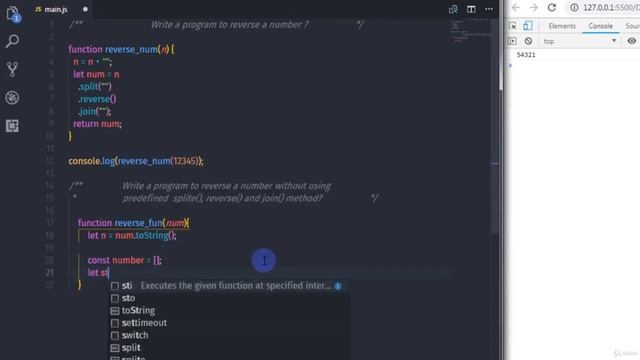 How to calculate Reverse Number Using JavaScript||Programming||JavaScript Course||Learn js смотреть онлайн