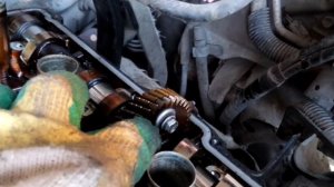 Двигатель 5VZ-FE -- ТО. #4 Снимаю выпускной распредвал.Почему стучит двигатель.Клапан вентил.картер