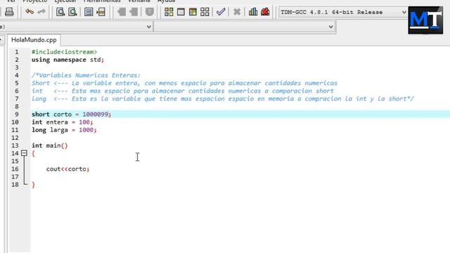 short, int y long en C++ [Curso de Programación C++] [6/28] смотреть онлайн