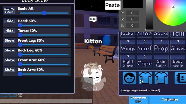 HOW TO MAKE A KITTEN I GACHA ONLINE(Roblox) смотреть онлайн