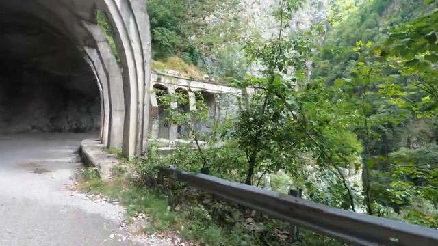 Старая дорога на Красную Поляну. Сочи