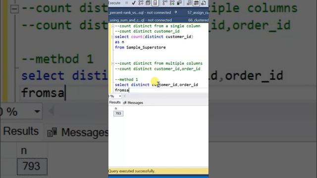 Count distinct from multiple columns and single column in SQL | 2 Methods | @dataprojecthub смотреть онлайн