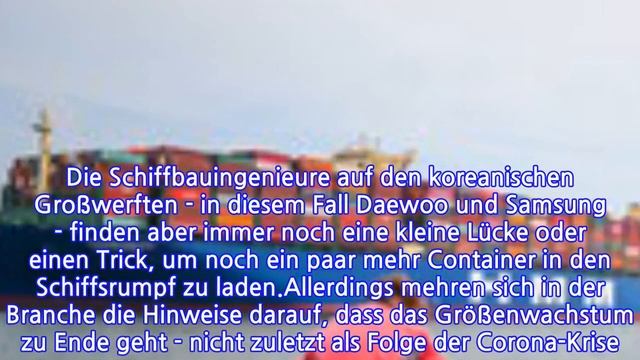 Größtes Containerschiff läuft in Hamburg ein смотреть онлайн