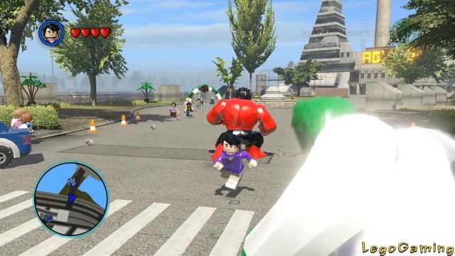Hulk (Transformation) vs Big Thing vs Lizard vs Red Hulk - LEGO Marvel Super Heroes Games смотреть онлайн