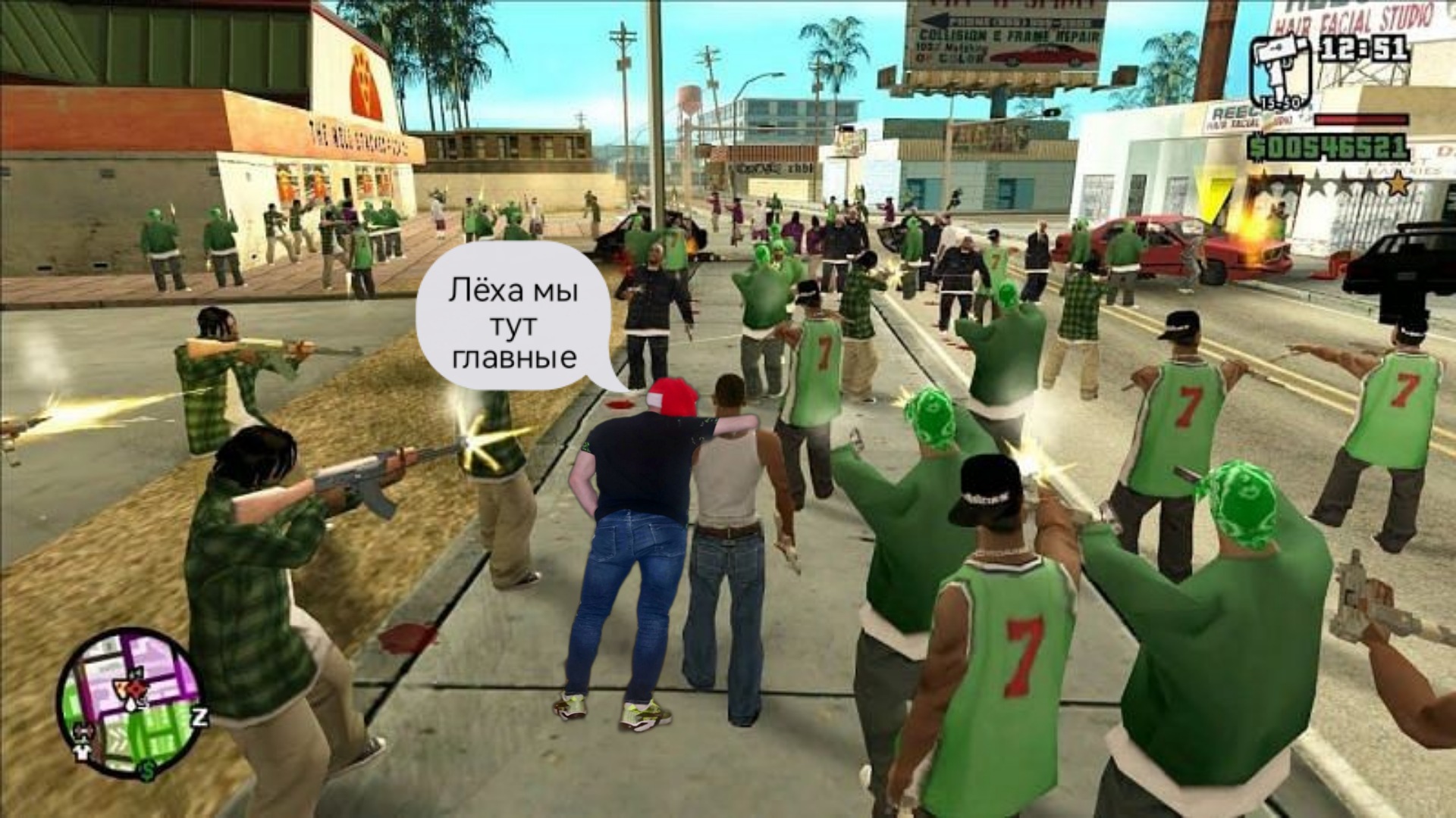 Захват района баллас » Gta San Andreas : #13 смотреть онлайн