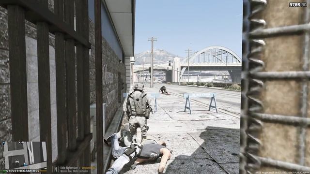 GTA 5 MOD MILITARY PATROL (GTA 5 REAL LIFE MILITARY PC MOD) 4K 60FPS