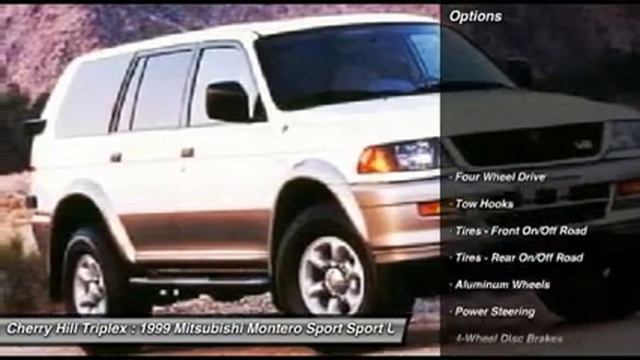1999 MITSUBISHI MONTERO SPORT Cherry Hill, NJ 43630 смотреть онлайн
