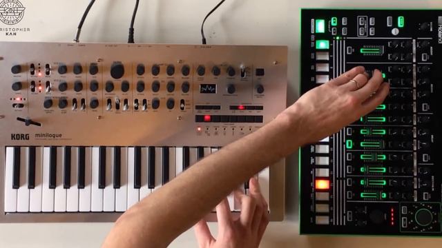 Christopher Kah - Session II with Minilogue + TR-8 смотреть онлайн