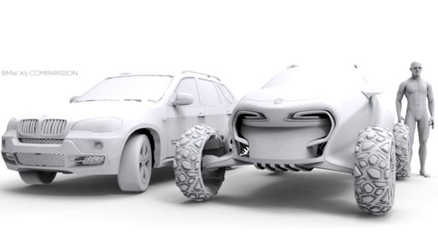 BMW Maasaica - Эко-автомобиль из природных компонентов [Crazy Projects] смотреть онлайн