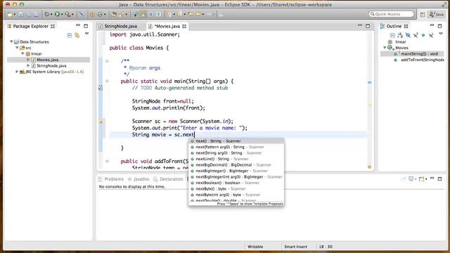 Java No-Object Linked List - Part 1 смотреть онлайн