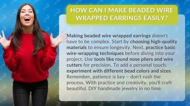 How Can I Make Beaded Wire Wrapped Earrings Easily? смотреть онлайн