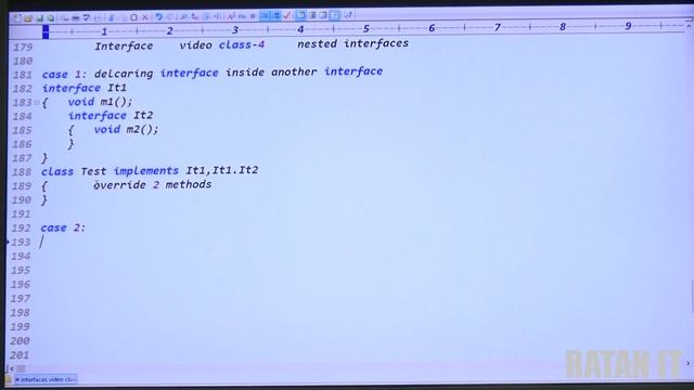 Core Java Tutorial || Interface || Video -4 || Nested Interfaces || By Ratan Sir смотреть онлайн
