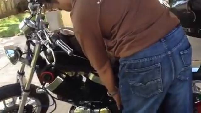 ชอปเปอร์ Honda nv400 смотреть онлайн