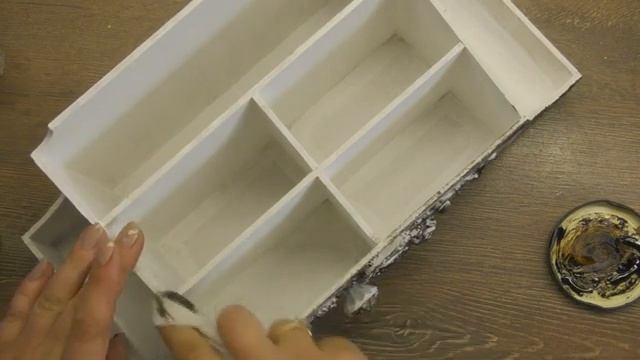 Органайзер для косметики в стиле Винтаж. смотреть онлайн