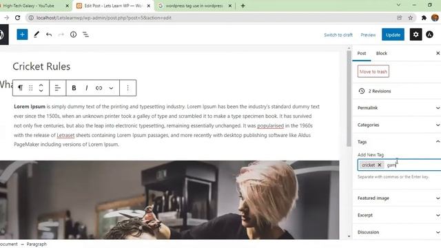 ✅ How to create tags in WordPress | WordPress Tutorial For Beginners | WordPress Course смотреть онлайн