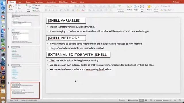 Java 9 Features JShell смотреть онлайн