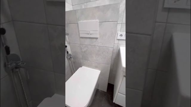 Ванная комната за 170 тысяч под ключ, вместе с материалом и сантехникой . смотреть онлайн