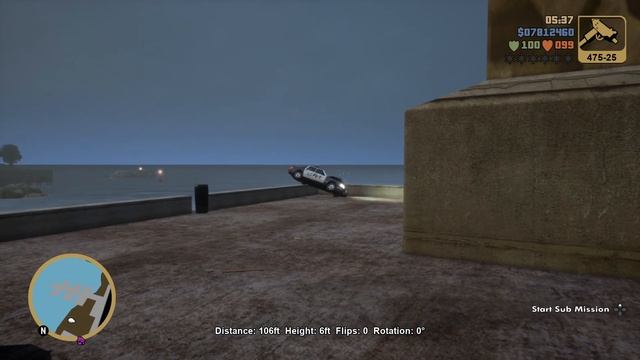 Best stunt jump I accidentally ever did on GTA 3 смотреть онлайн