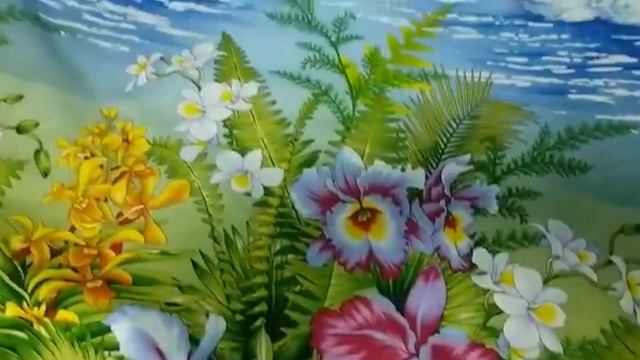 Ткань Бязь (220) набивная 125 гр/м - Р - ЗТ - Лебединое озеро 4698/1 смотреть онлайн