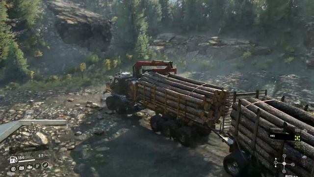 SnowRunner | Paystar 5700XS with Logging Addon (Testdrive) смотреть онлайн