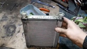 Снятие, промывка, установка печки NOAH